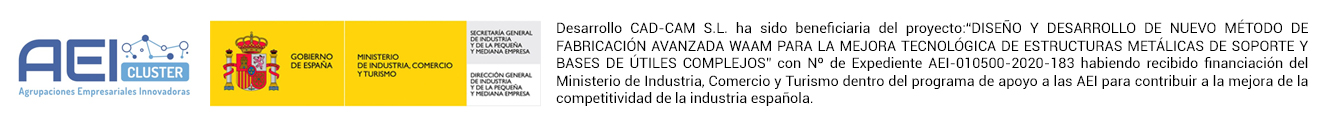 DISEO Y DESARROLLO DE NUEVO M?TODO DE FABRICACIN AVANZADA WAAM PARA LA MEJORA TECNOLGICA DE ESTRUCTURAS METLICAS DE SOPORTE Y BASES DE TILES COMPLEJOS